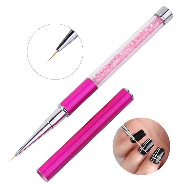Nail art brush (14 mm long)