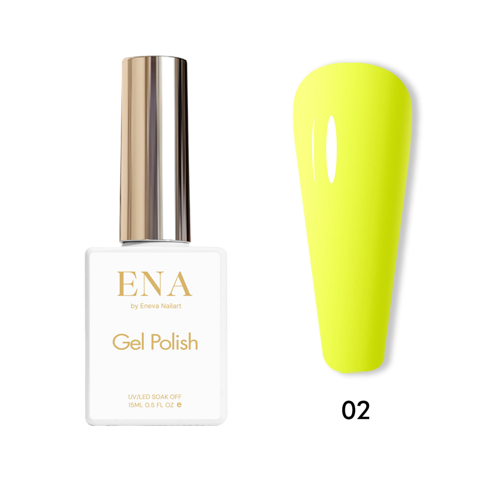 E N A 02 Gel polish TPO & HEMA free genesis collection 15 ml