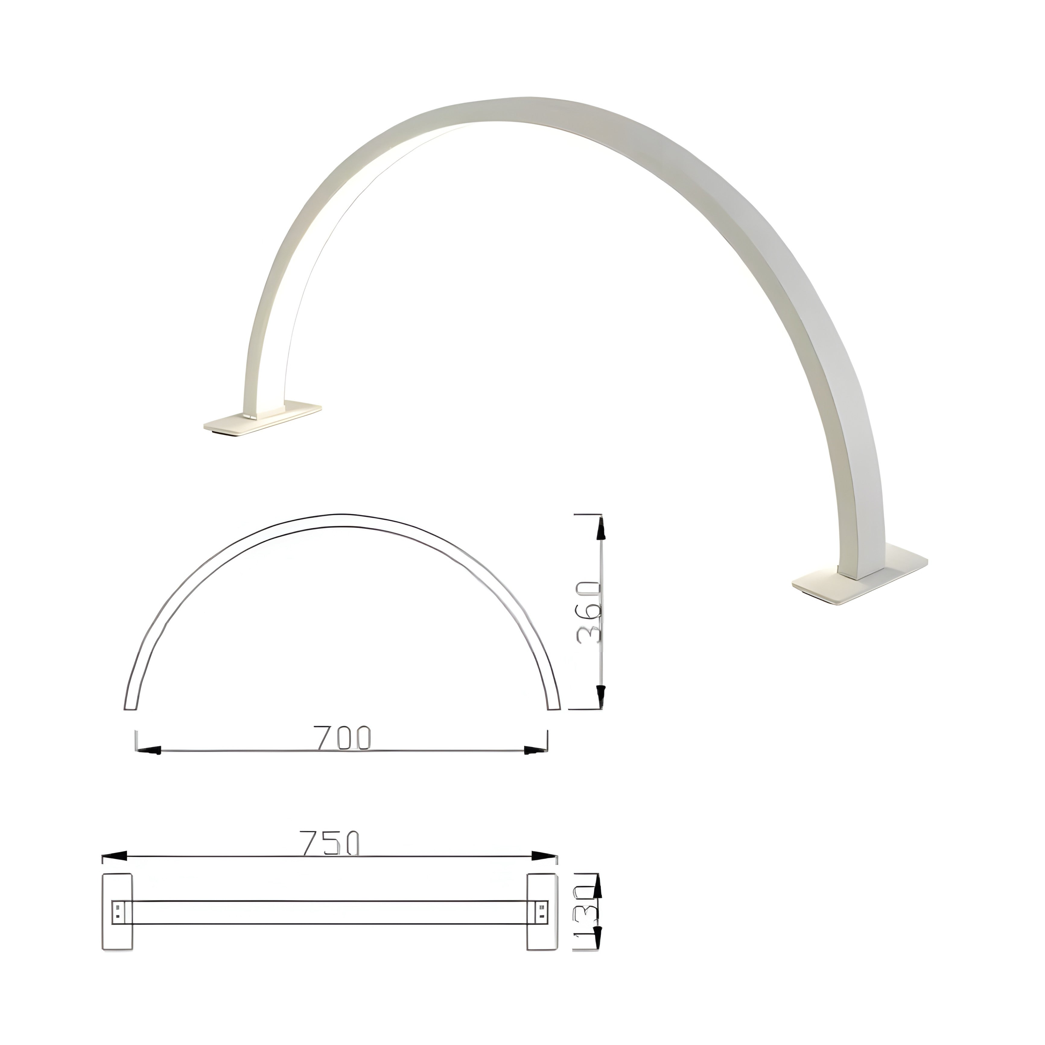 Moon light table lamp large size