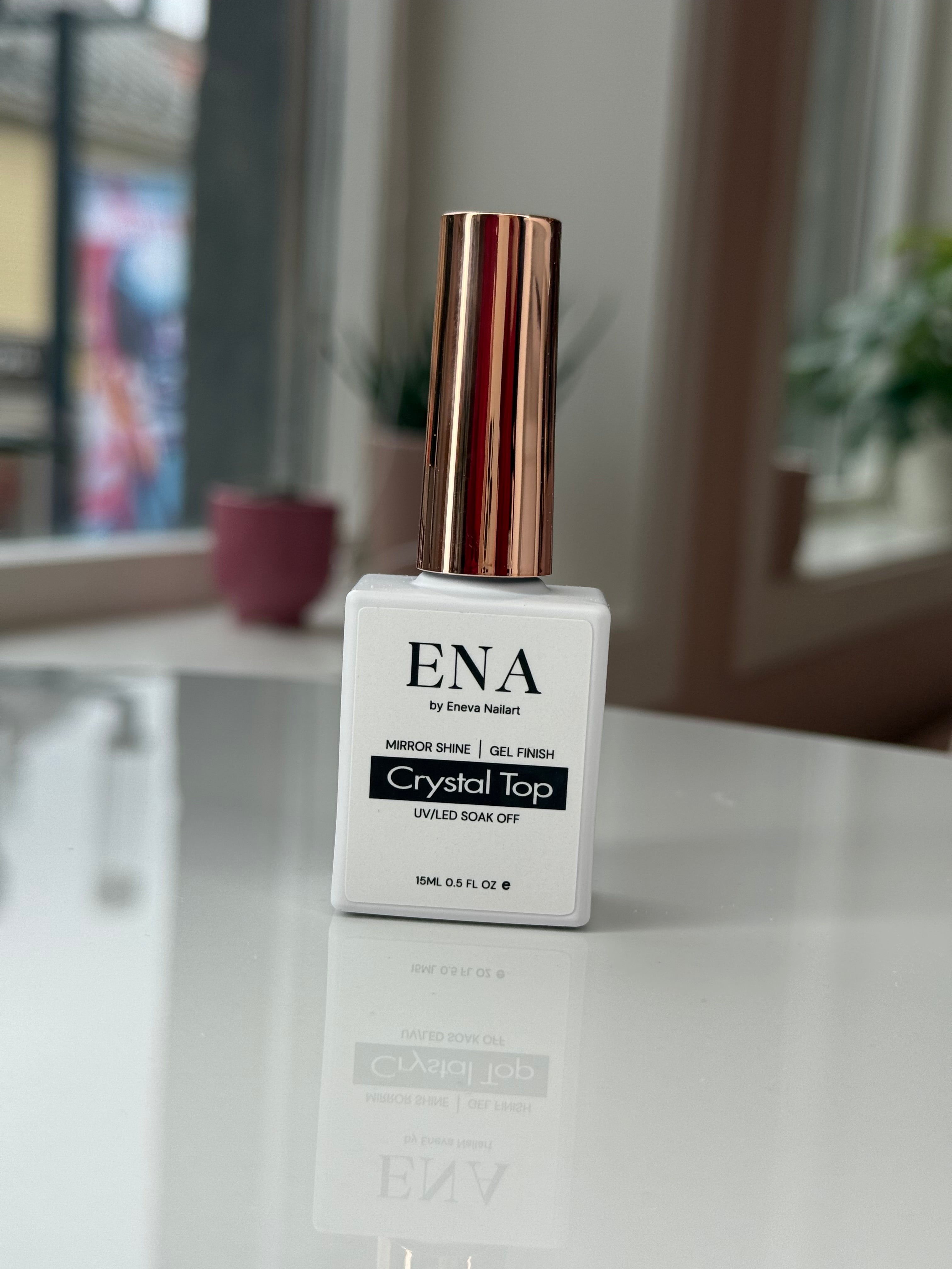 Crystal top / no wipe top coat 15 ml