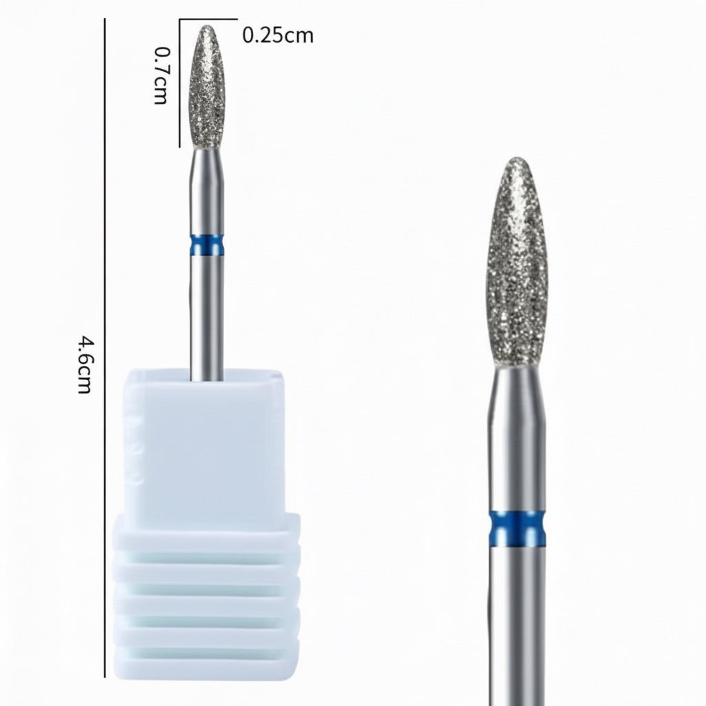 Diamond drill bit for cuticles medium grit high quality