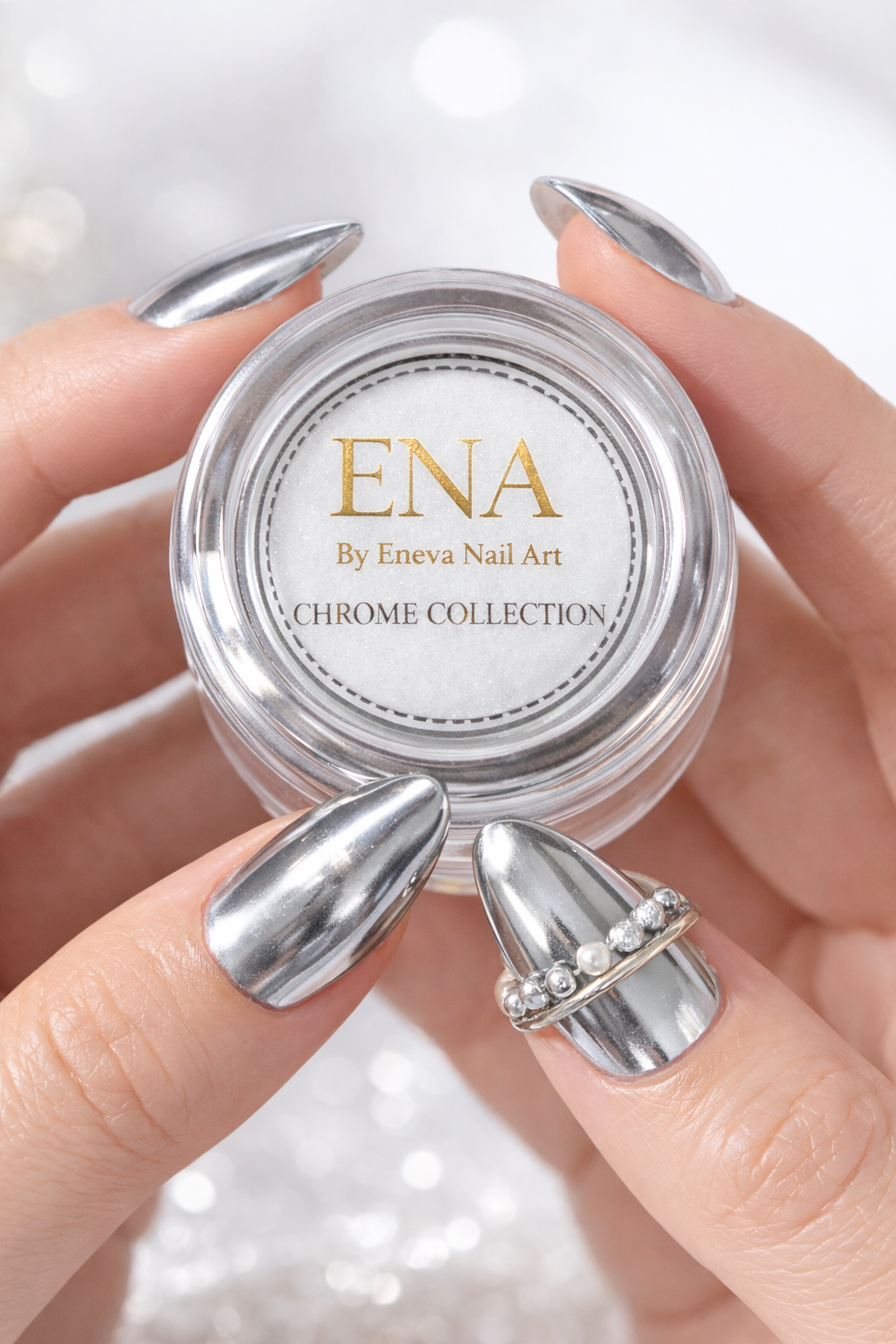 ION / Silver chrome powder by E N A 0.5gr