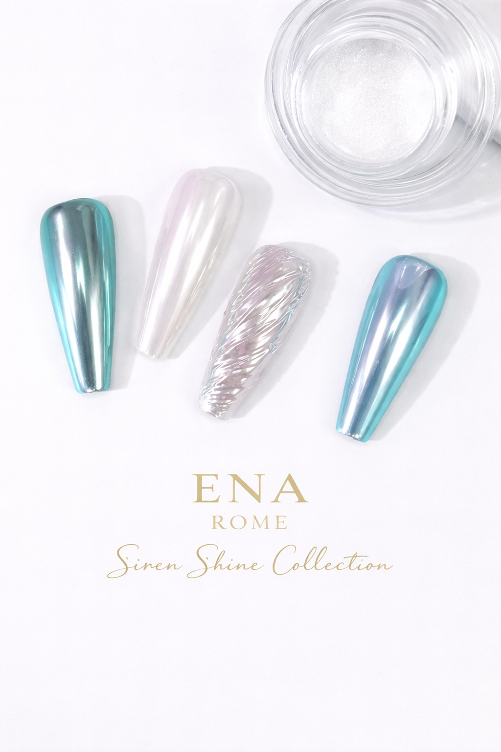 ROME Chrome Powder by E N A Siren Shine Collection 0.5g