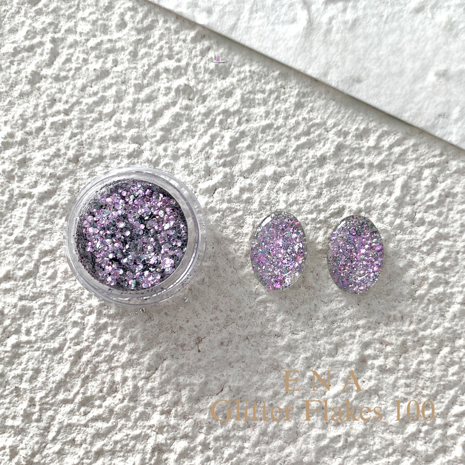 Reflective glitter flakes/ pink purple reflection by E N A 1gr