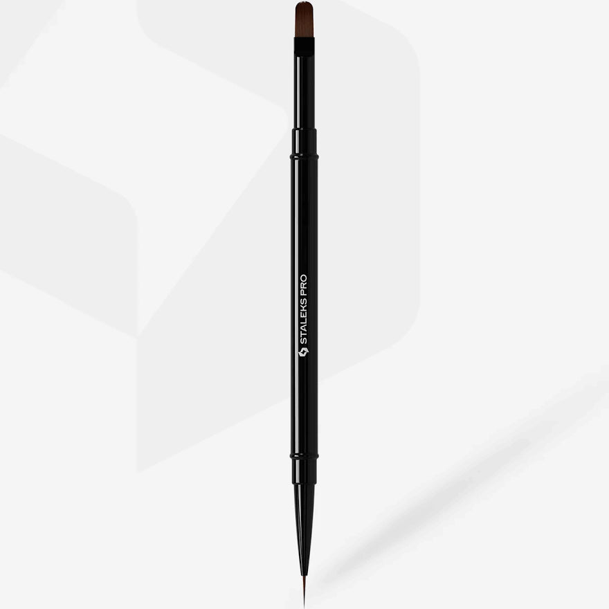 Double-Ended Brush EXPERT Liner 10 Mm / For Gel 11mm